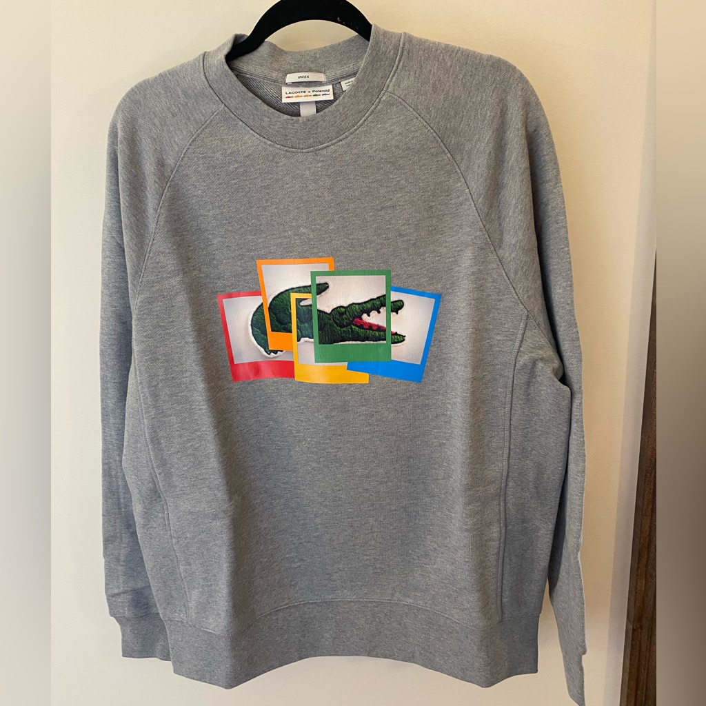 Lacoste X Polaroid Unisex Sweatshirt Lacoste X Polaroid Unisex Sweatshirt